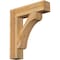Ekena Millwork Legacy Block Rough Sawn Bracket, Western Red Cedar, 6"W x 28"D x 32"H BKT06X28X32LEC05RWR - alternate 1